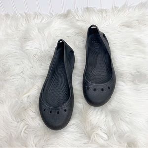 Crocs Slingback Flats Black Size 9